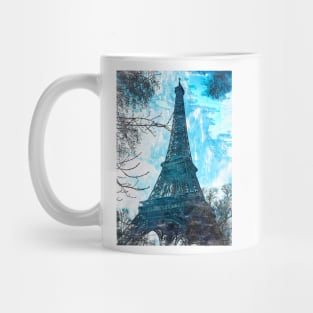 Eiffel Tower Through The Trees. For Eiffel Tower & Paris Lovers. Mug